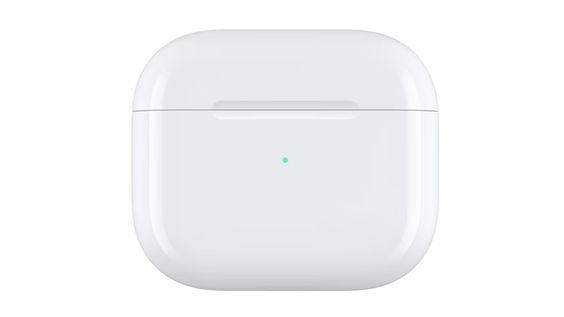 Thiết kế tai nghe AirPods 3 hộp sạc dây
