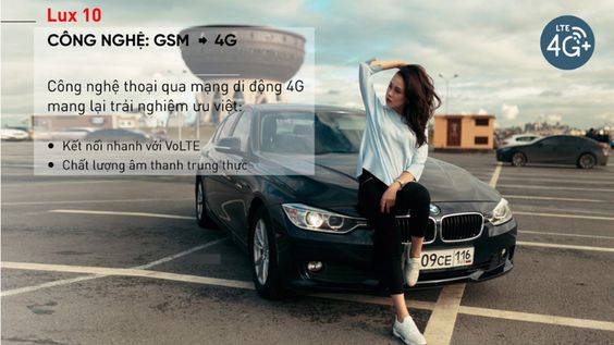Nghe gọi rõ ràng, kết nối ổn định với mạng 4G