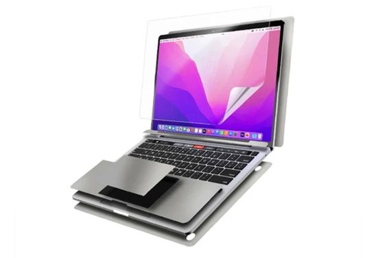 Miếng dán màn hình 5 in 1 MacBook Air 15.3" M2 2023 Mocoll