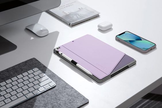 Bao da từ tính đa góc Ipad 10.2 Tomtoc 5