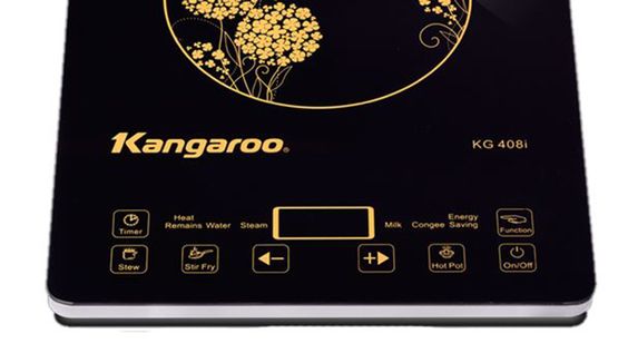 Bếp từ Kangaroo KG408i hỗ trợ 8 chế độ nấu