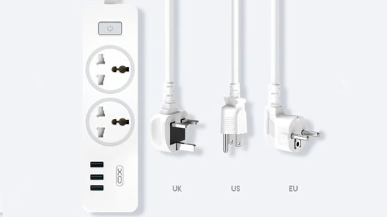 Bộ cắm điện 3 cổng USB, 2 ổ cắm XO – WL04 1