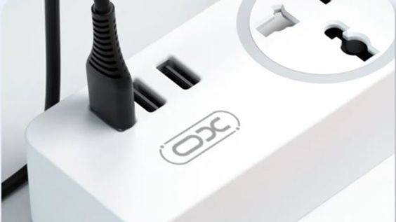 Bộ cắm điện 3 cổng USB, 2 ổ cắm XO – WL04 5