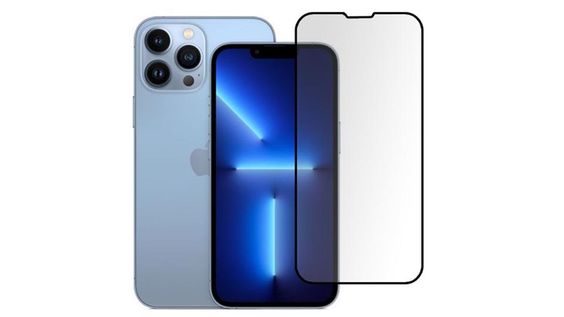 Miếng dán màn hình kính cường lực tràn viền iPhone 13 Pro Max YVS 1
