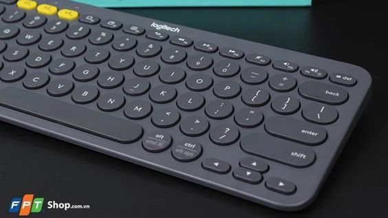 Chuyển đổi bàn phím bluetooth Logitech K380
