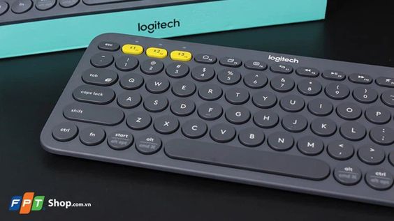 Kết nối bàn phím bluetooth Logitech K380