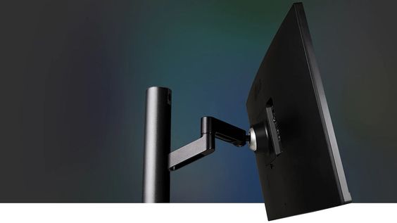Màn hình LG 27QN880-B - Lắp đặt dễ dàng và hết sức vững chãi