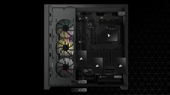 Corsair iCUE 5000X RGB TG Black (Ảnh 6)