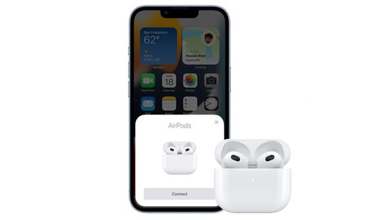 Kết nối tai nghe AirPods 3
