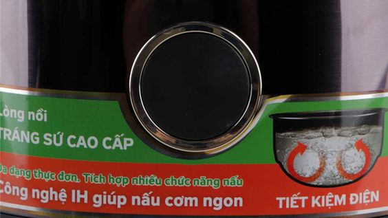 Nồi cơm điện cao tần Kangaroo 1.8 lít KG599N thiết kế sang trọng