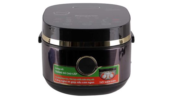 Nồi cơm điện cao tần Kangaroo 1.8 lít KG599N dung tích lớn