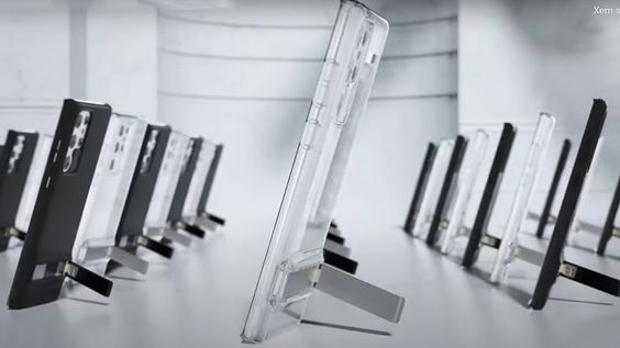 Ốp lưng Samsung S22 Ultra đế dựng - Cấu trúc bốn góc Air-Guard siêu bền