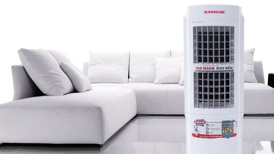 Quạt điều hòa Sunhouse SHD7723 thiết kế hiện đại và thanh lịch