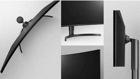 Màn hình LG 34WN80C-B - Thiết kế thanh lịch, thuận tiện cho công việc