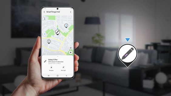 cơ chế tìm bút cảm ứng S Pen Pro