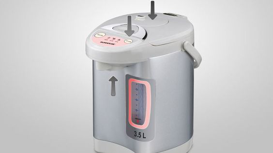 Bình thủy điện Sunhouse 3.5 lít SH1535 đem đến 3 cách rót nước