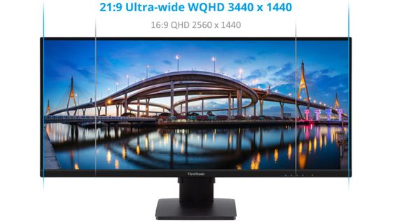 Viewsonic VA3456-MHDJ (Ảnh 2)