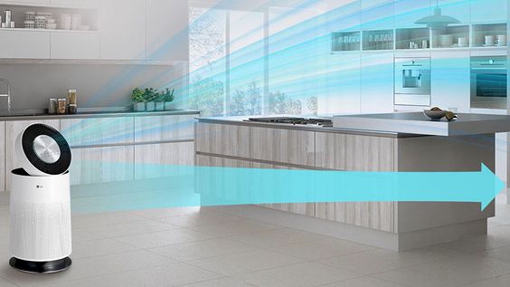 Máy lọc không khí LG PuriCare 1 tầng Safeplus hoạt động hiệu quả