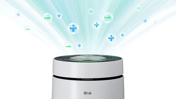 Máy lọc không khí LG PuriCare 2 tầng AS10GDWH0.ABAE với bộ phát ion hiện đại