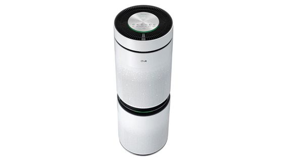 Máy lọc không khí LG PuriCare 2 tầng AS10GDWH0.ABAE với 6 bước lọc