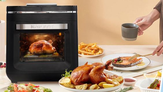 Nồi chiên không dầu hơi nước Kalite STEAM X 15 lít làm chín nhanh