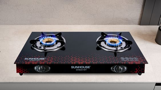 Sunhouse SHB201MT sử dụng họng bếp INOX 