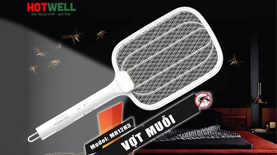 Vợt muỗi Hotwell MR12H3 1