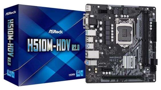 Mainboard Asrock H510M-HDV (ảnh 1)