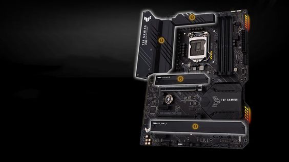 Mainboard Asus TUF GAMING Z590-PLUS (ảnh 3)