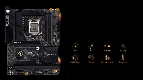 Mainboard Asus TUF GAMING Z590-PLUS (ảnh 9)