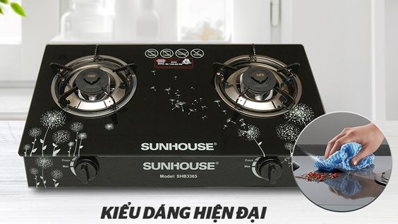 Mặt kính Sunhouse SHB3365 sang trọng và rất bền