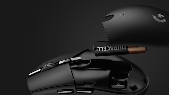 Chuột gaing không dây Logitech G304 Thời lượng pin siêu dài của Logitech G304