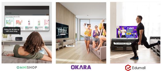 Hát Karaoke, học trực tuyến và mua sắm online 1