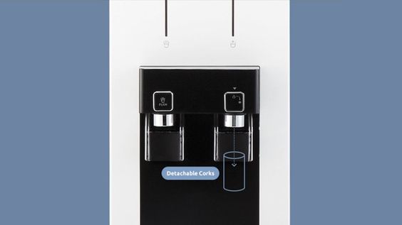 Máy lọc nước Coway CHP 590R cung cấp đèn LED hiển thị mực nước