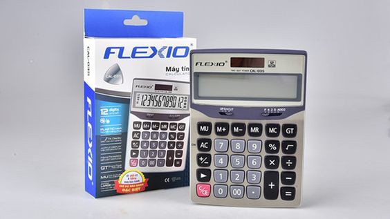 Máy tính cầm tay văn phòng Flexio CAL-03S 1