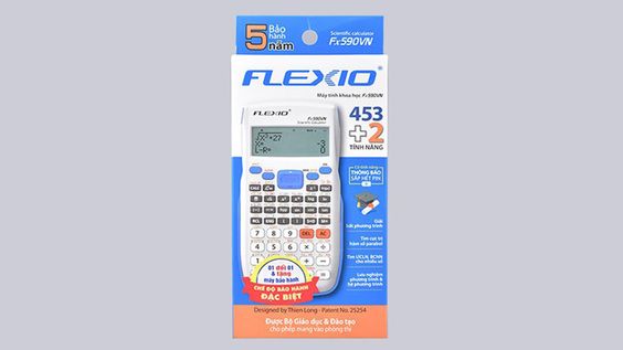 Máy tính khoa học HS/SV Flexio FX590VN 1