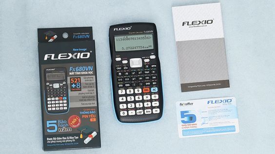 Máy tính khoa học HS/SV Flexio FX680VN 1