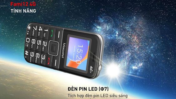 Tích hợp đèn pin chiếu sáng tiện dụng 1