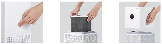 Máy lọc không khí Xiaomi Mi Air Purifier 4 Lite thiết kế đơn giản