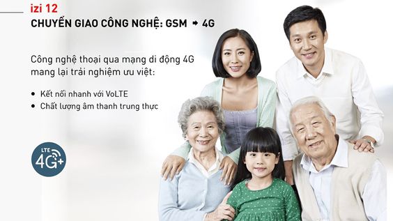 Chiếc điện thoại cơ bản hỗ trợ mạng 4G 1