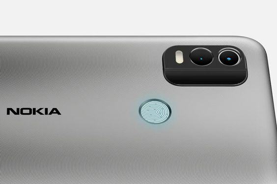 Cảm biến vân tay trên Nokia C21 Plus