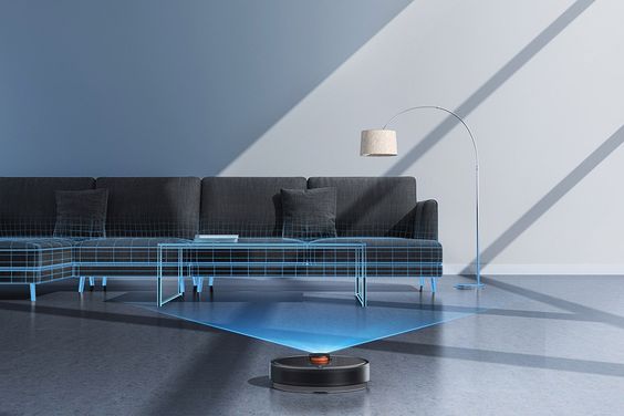 Robot hút bụi Xiaomi Vacuum Mop 2 Ultra quan sát 360 độ