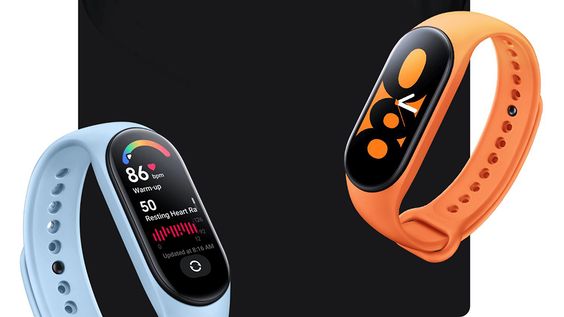 Giao diện trẻ trung trên Mi Band 7