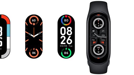 Xiaomi Mi Band 7 đa dạng mặt đồng hồ