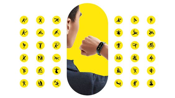Hỗ trợ hơn 110 chế độ thể thao trên Mi band 7