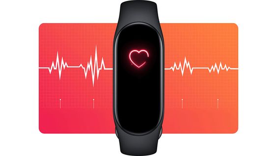 Thống kê nhịp tim trên Mi Band 7