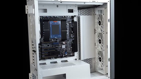 Corsair 7000D Airflow TG White (Ảnh 5)
