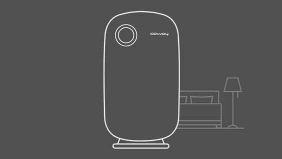 Máy lọc không khí Coway AP-1009CH với nhiều tiện ích thông minh