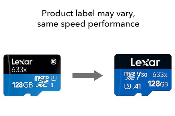 Thẻ nhớ MicroSD 128GB Lexar Class 10 2