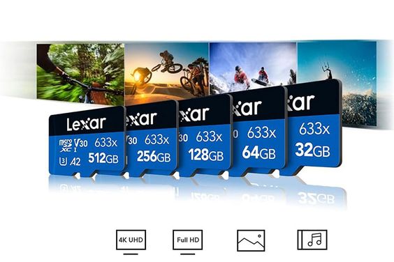 Thẻ nhớ MicroSD 128GB Lexar Class 10
